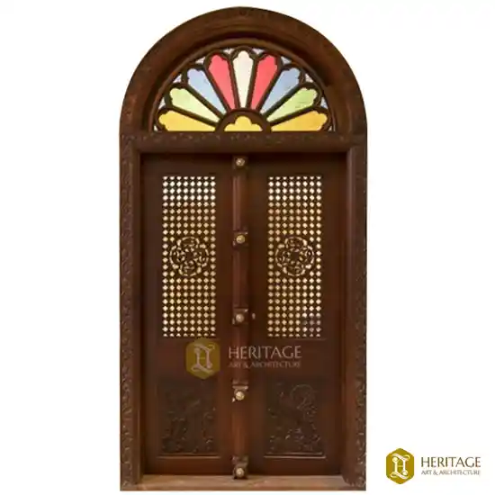 Antique Style Traditional Kerala Door