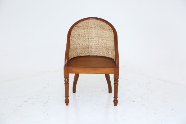 wooden cane chair