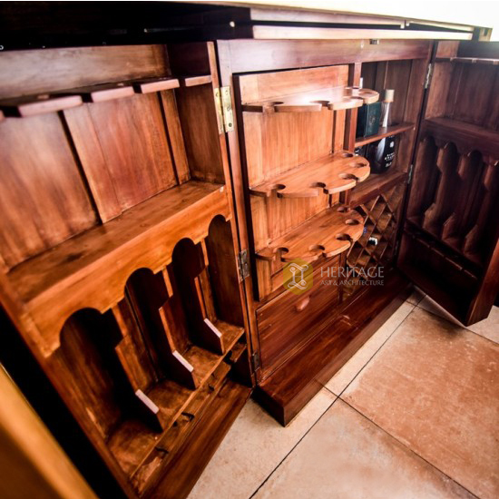 Teak wood Bar Counter