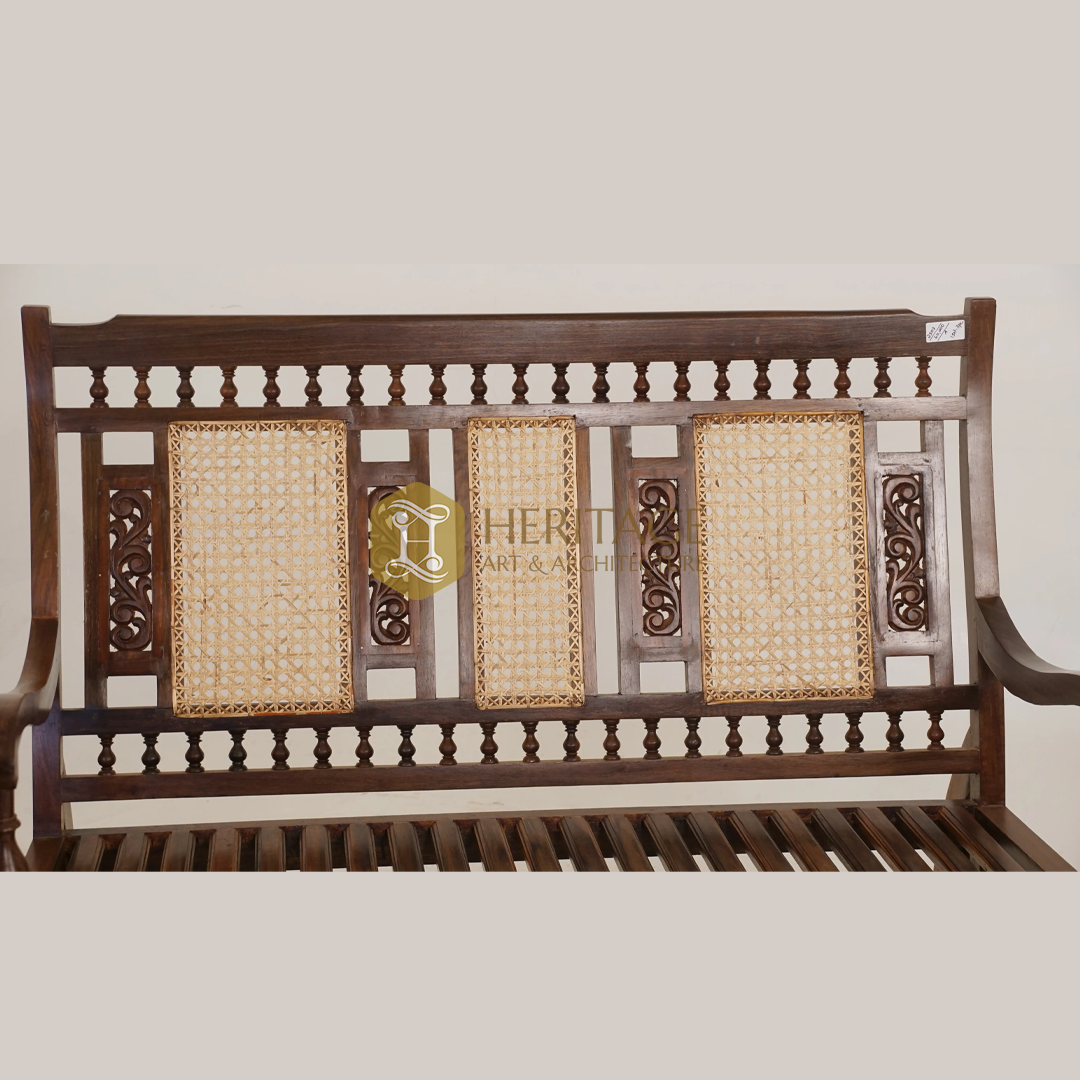 Vintage-Wooden-Sofa-Set