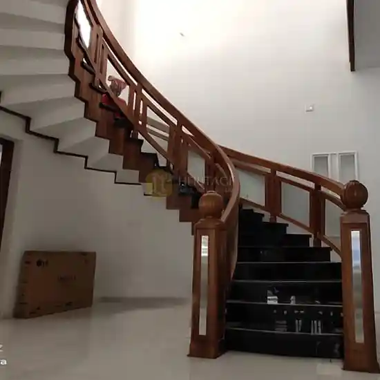 Wooden Stair Case Rail