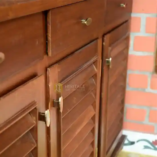 wood shoe rack